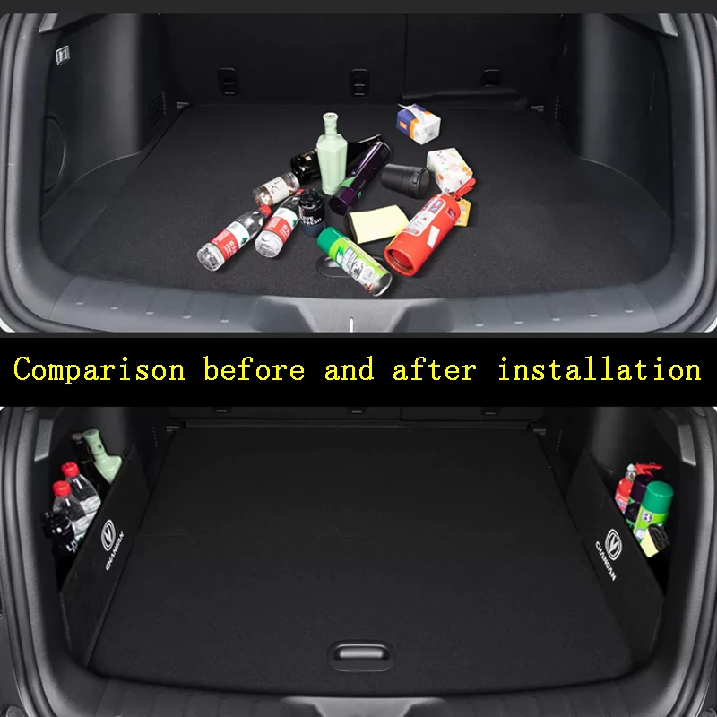 For Changan UNIK UNI-K 2021-2023 Car Interior Trunk Organizer Storage Save Space Partition Decoration Auto Accessories