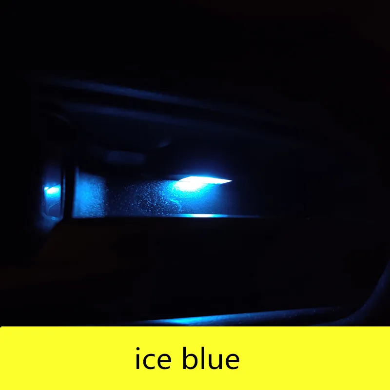 for Toyota Corolla 2019 2020 2021 2022 ​Door Bowl Armrest Atmosphere Light Interior LED Blue Door Bowl Handle Frame Light