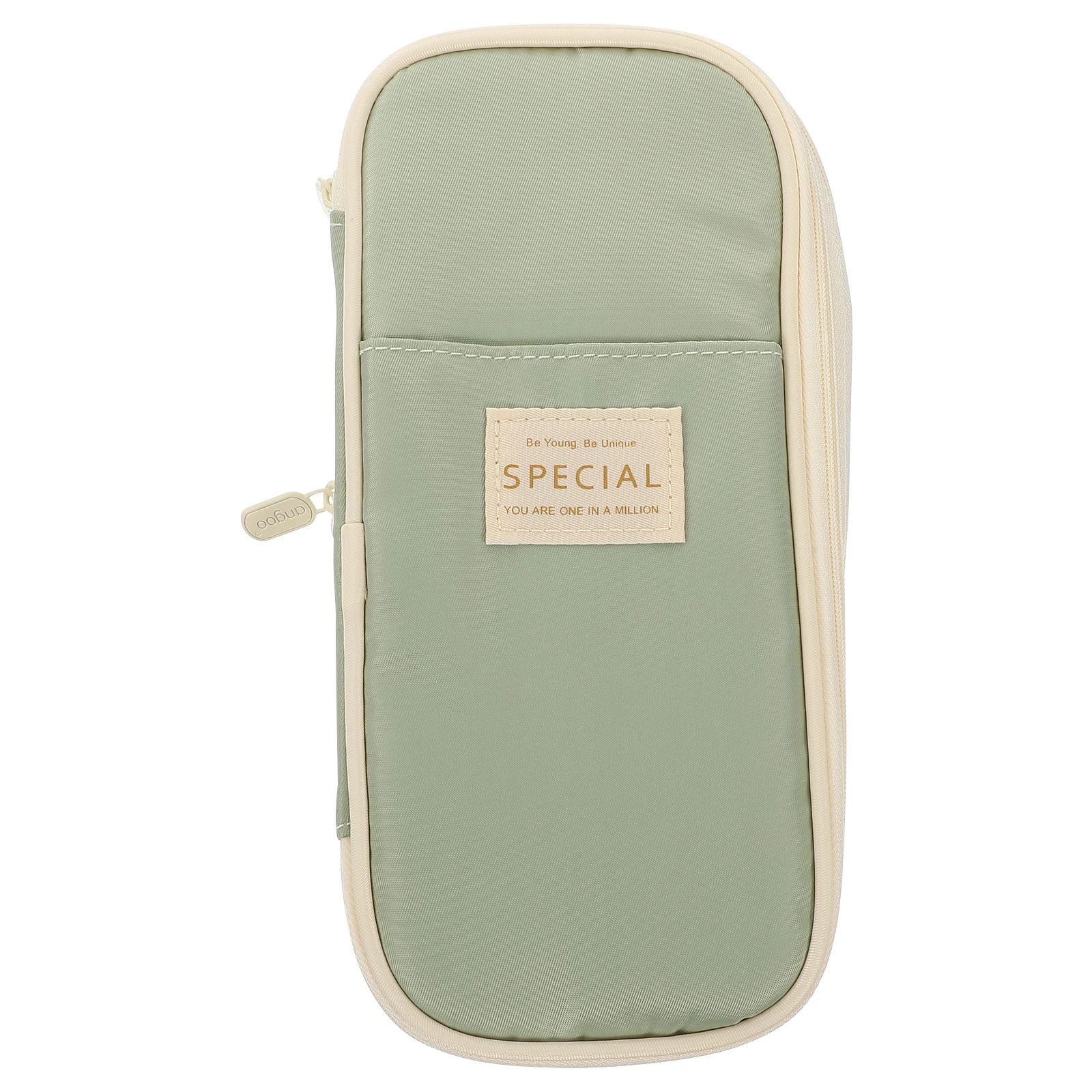 

Canvas Pen Bag Pencil Case Stationery ganizer With Zipper Design For Pens Storage Durable Student School Supplies