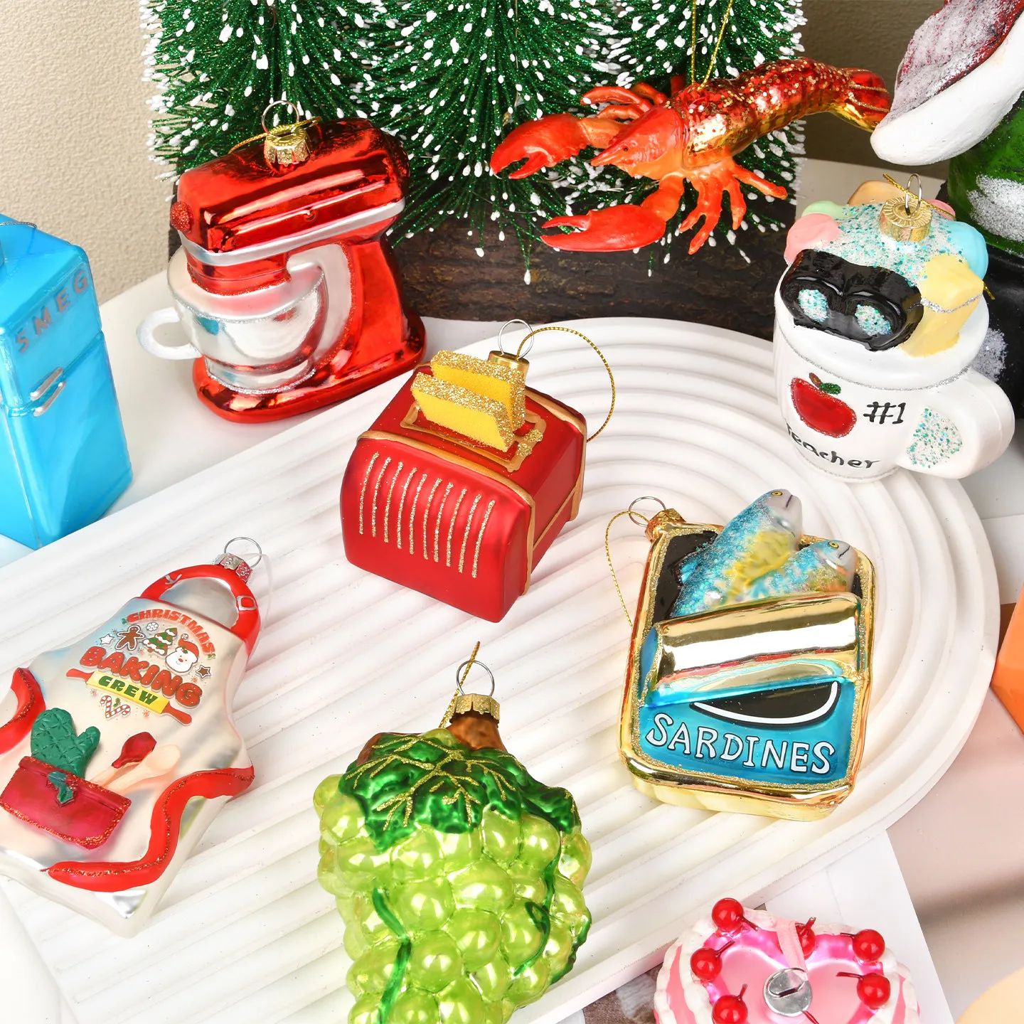 Cam Noel Süsleri Simülasyon Yi - Xmas Food Snacks incelemesi ve fiyatı