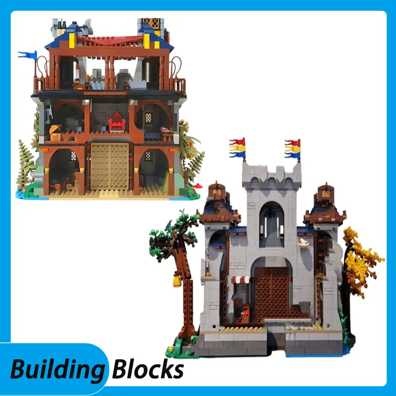 

В наличии строительные блоки из мелких частиц MOC-150041 1747 шт. 175211 игрушка-конструктор замка 3D модель подарок образовательный орнамент «сделай сам»