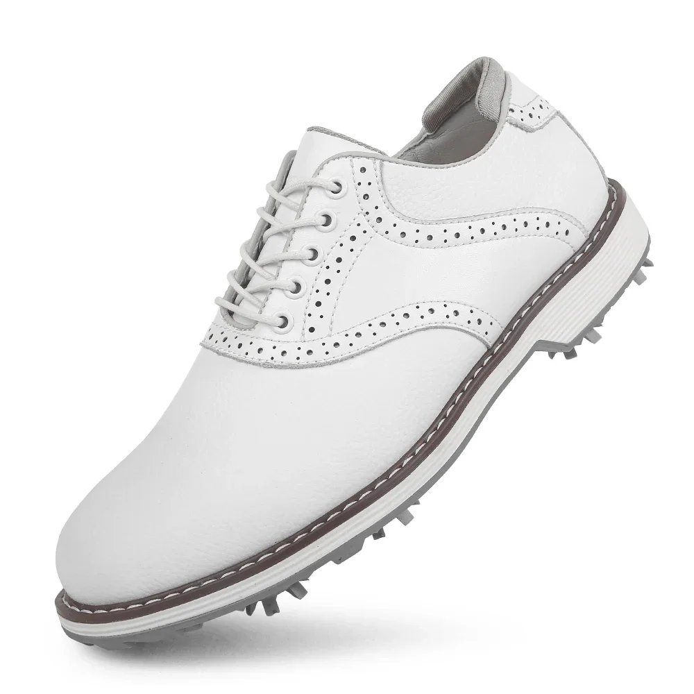 New Golf Shoes Spikes Men Professional Golf Sneakers Outdoor Walking Footwears for Golfers