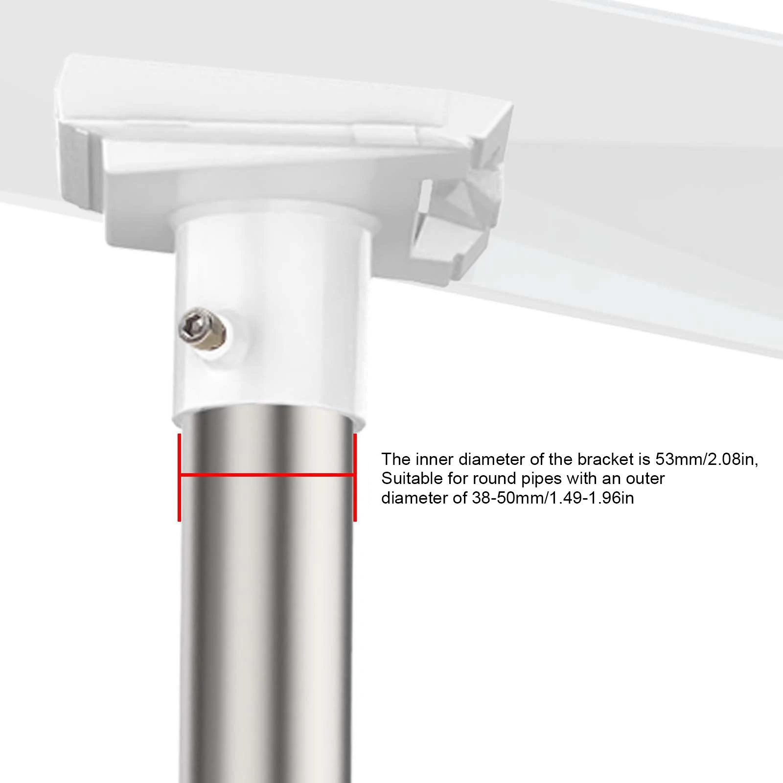 Rüsten Sie langlebige Starlink-Rohrverbinder für die Dachmontage an. Kompatibles Zubehör für Starlink Gen3 V4 Standard Dish Montage Kit