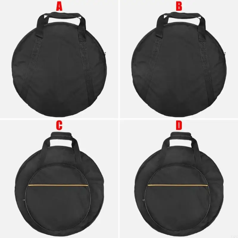 

XXFC Travel Cymbal Container Cymbal Case Cymbal Gig Bag with Handle, Round Cymbal Storage Case Waterproof Cymbal Carry Bag