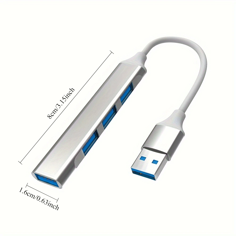 DANJU 4 ports multi répartiteur Type C HUB 3.0 adaptateur USB OTG pour Xiaomi Lenovo Macbook 13 15 Air Pro PC accessoires informatiques