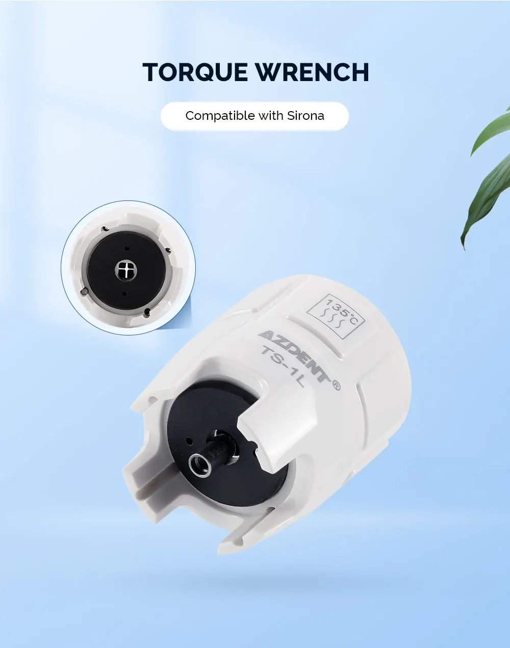 5 Stück AZDENT Dental Ultraschall-Scaler-Spitzen Drehmomentschlüssel Passend für EMS Satelec Woodpecker KAVO Scaler Handstück Zahnmedizinische Instrumente – Detail 8