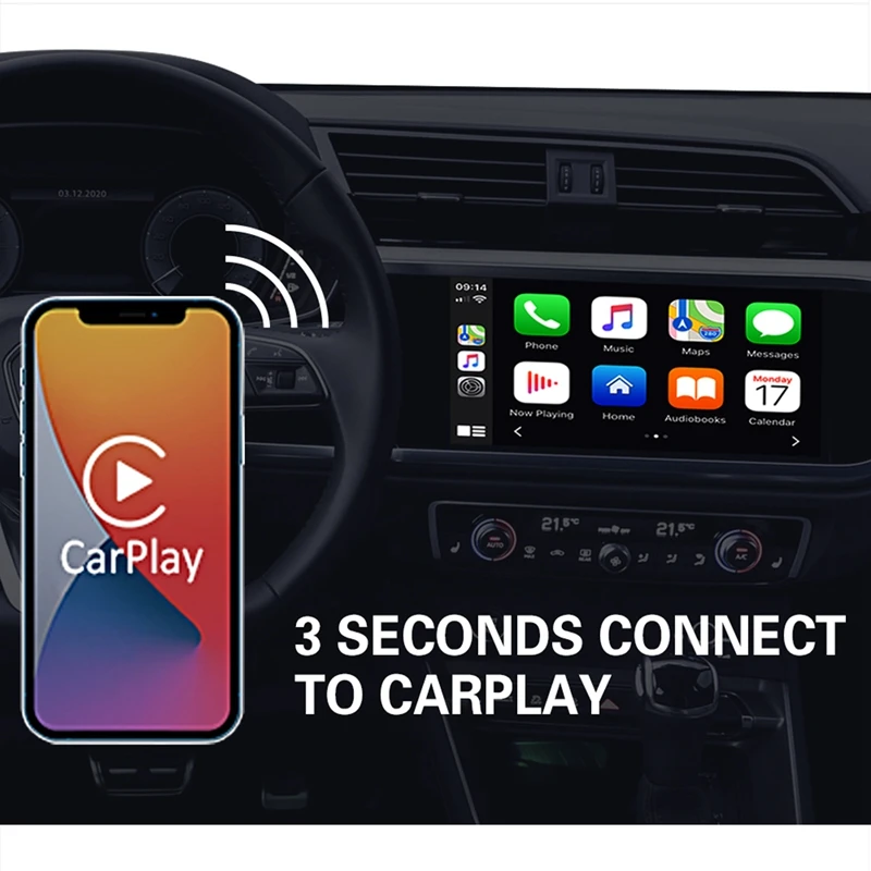 For Apple Carplay Wireless Activator Car Wired Carplay To Wireless Carplay For Mercedes-Benz Lexus PNP Car MP4 MP5 Play