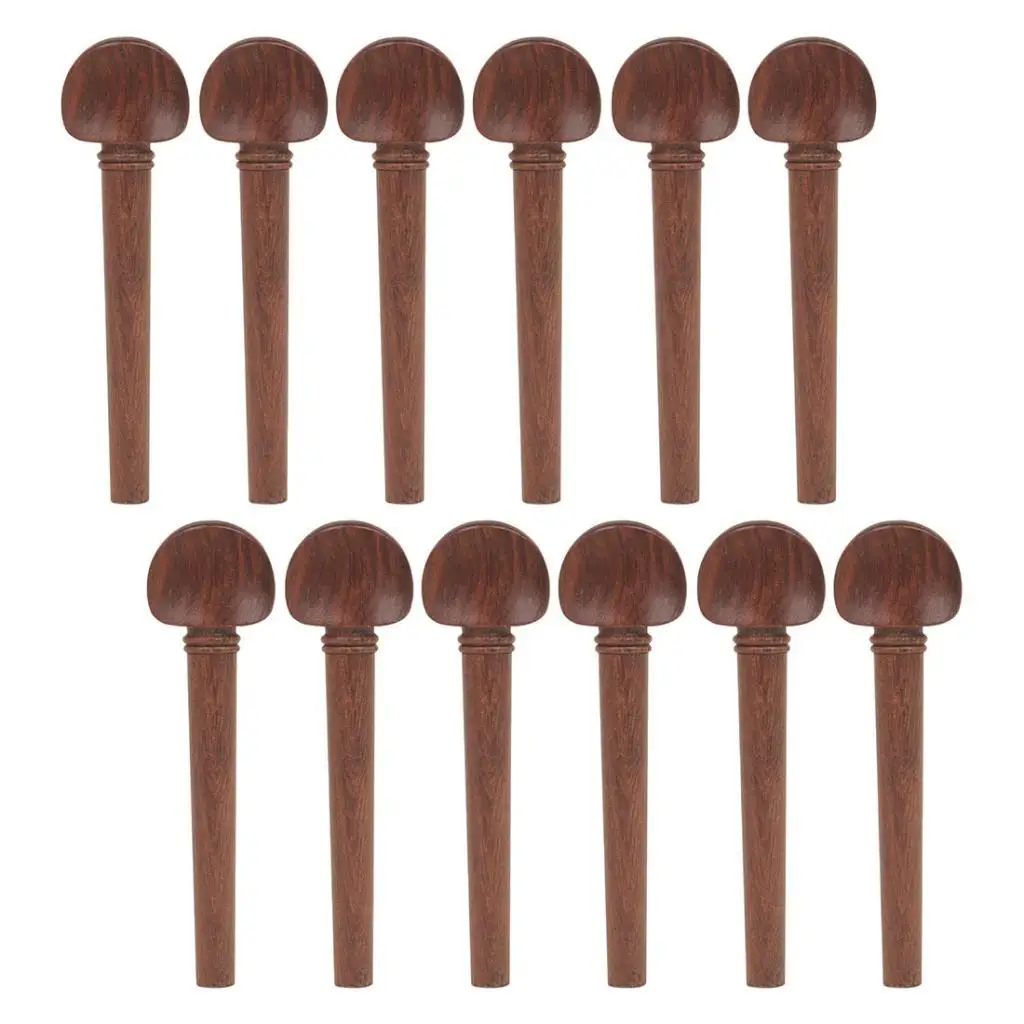 12x Violin Tuning Peg Tunning String Peg for Musical Instrument Fiddle