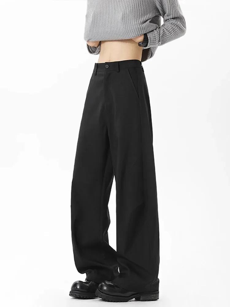 

Мужские брюки Cleanfit Bla с микро-клешем, прямые, приталенные, из струящейся ткани, молодежные, повседневные, однотонные, весенняя мода