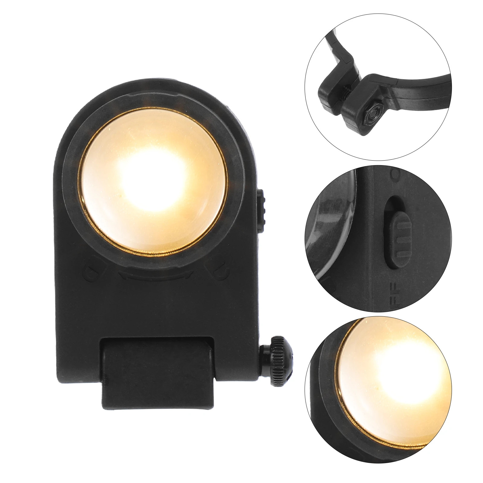 1Set Rechargeable Mini Spotlight for Painting Jobs Bright USB LED Light Portable Handheld Work Lamp for Workshop Yard