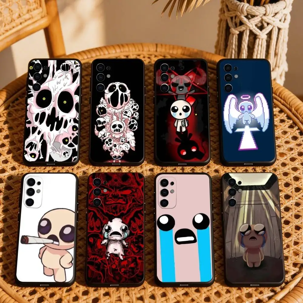 Isaac T-The Binding of Isaac  Phone Case Black Silicone Soft For Samsung S25,S24,S21,S22,S23,S30,Ultra,S20,Plus,Fe,Lite