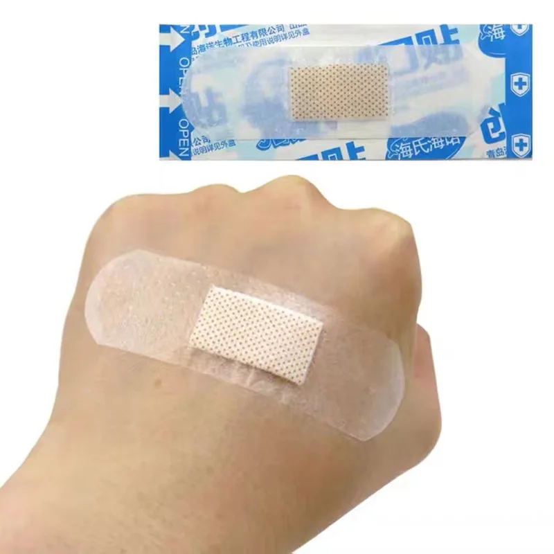 160 pçs/lote Bandagem Transparente À Prova D' Água Respirável Bandagem Adesiva Kit de Primeiros Socorros de Emergência Bandaid de Primeiros Socorros