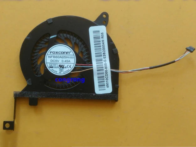 

cpu fan for HP spectre 13 3000 laptop cpu cooling fan cooler 4-wire NFB60A05H-003 DC 5V 0.45A