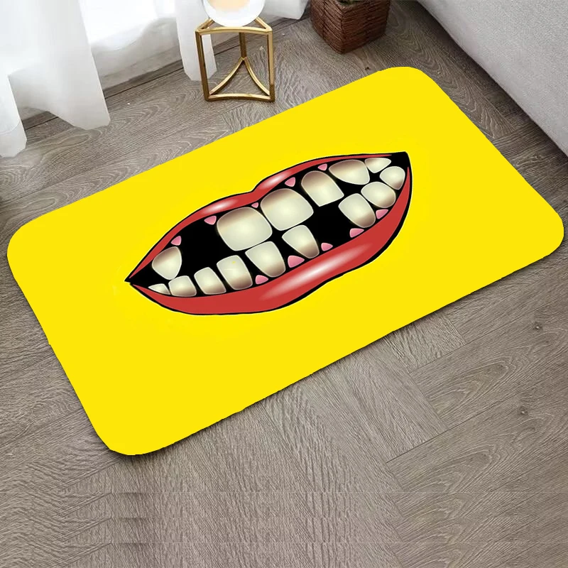 Sexy Lips Door Mat Rug House Entrance Mat Rugs Kitchen and Home Items Bedroom Mats Living Room Custom Welcome Deal Carpet Bath