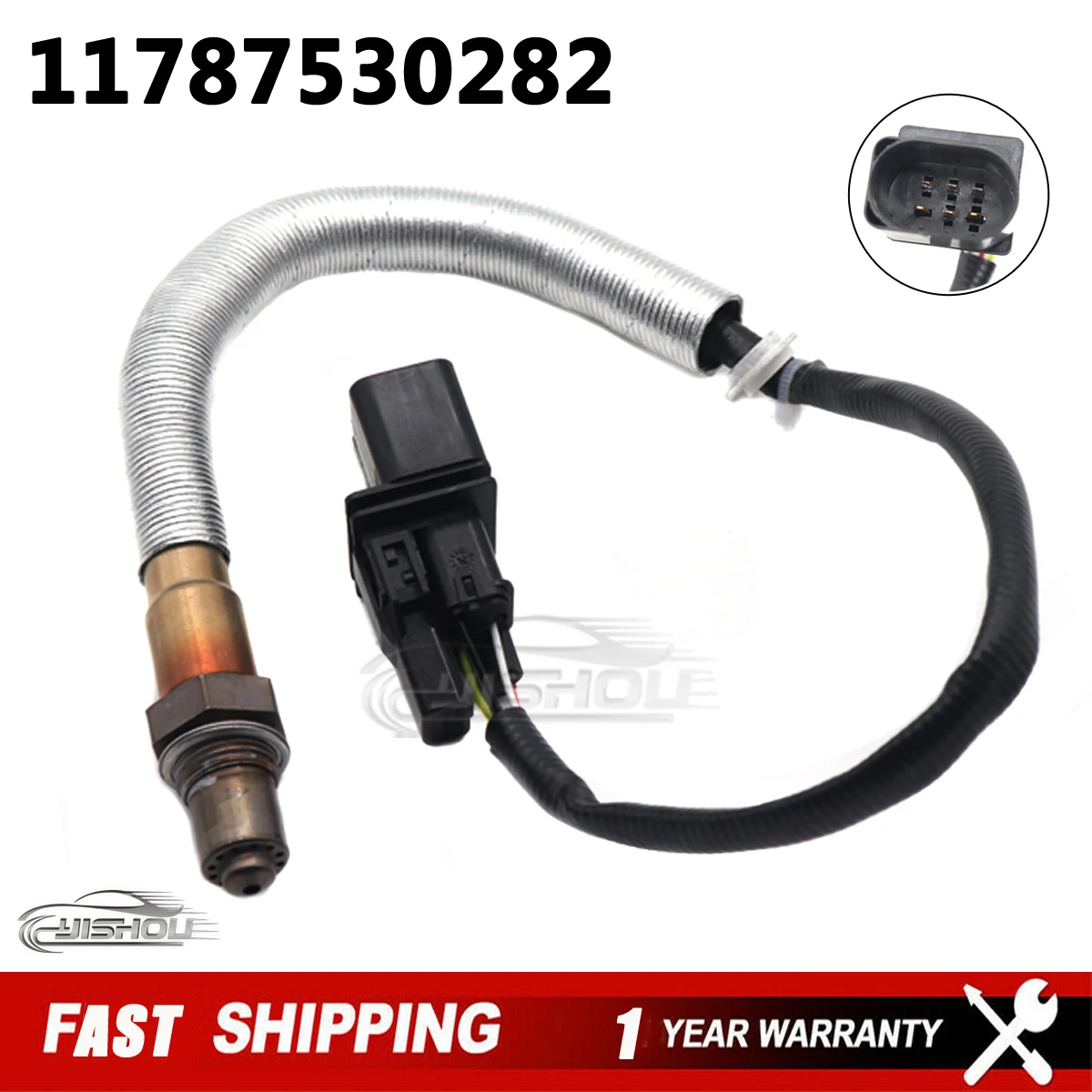 

0258007142 Car AIR FUEL RATIO Sensor Lambda O2 Oxygen Sensor for BMW 1 3 5 6 SERIES E87 E46 E90 E91 E60 E61 E63 E64 Z4 X3 X5