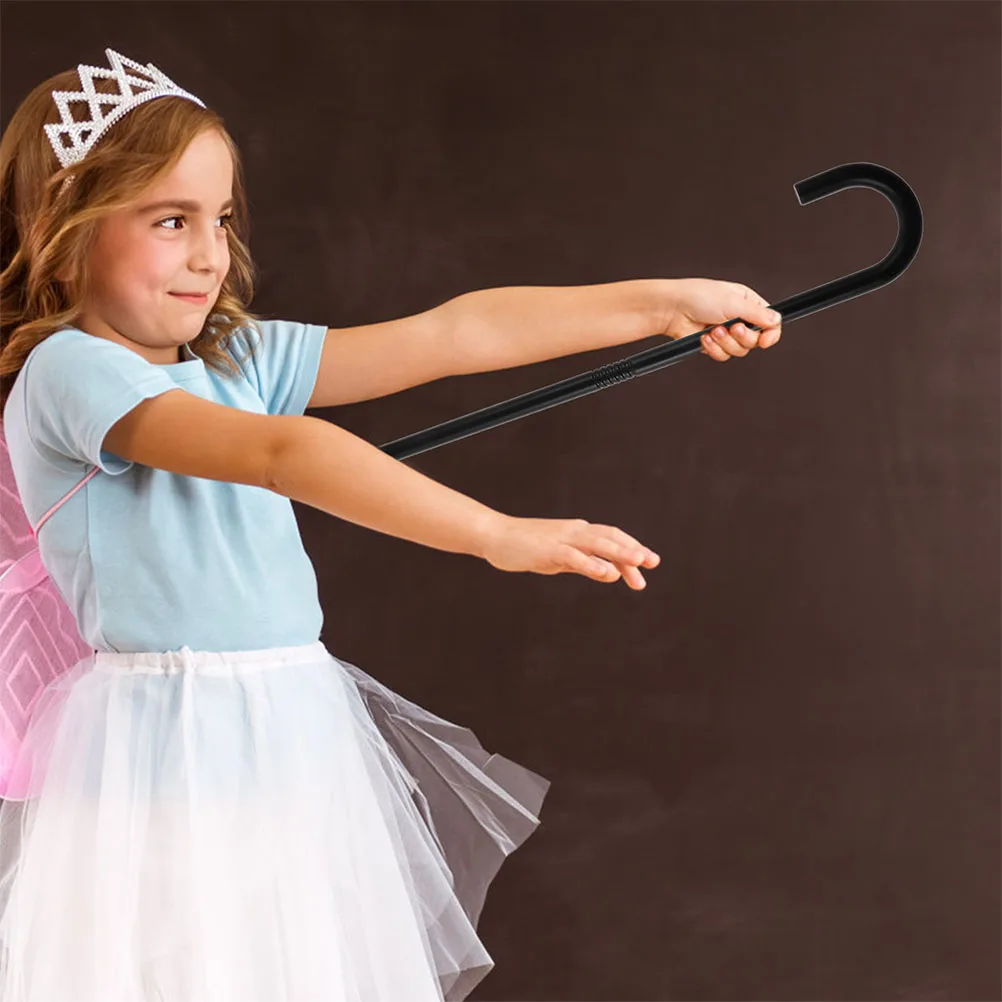 

4pcs Vintage Walking Cane Retro Style Halloween Cosplay Accessory Dress Performance Lightweight Detachable Decorative