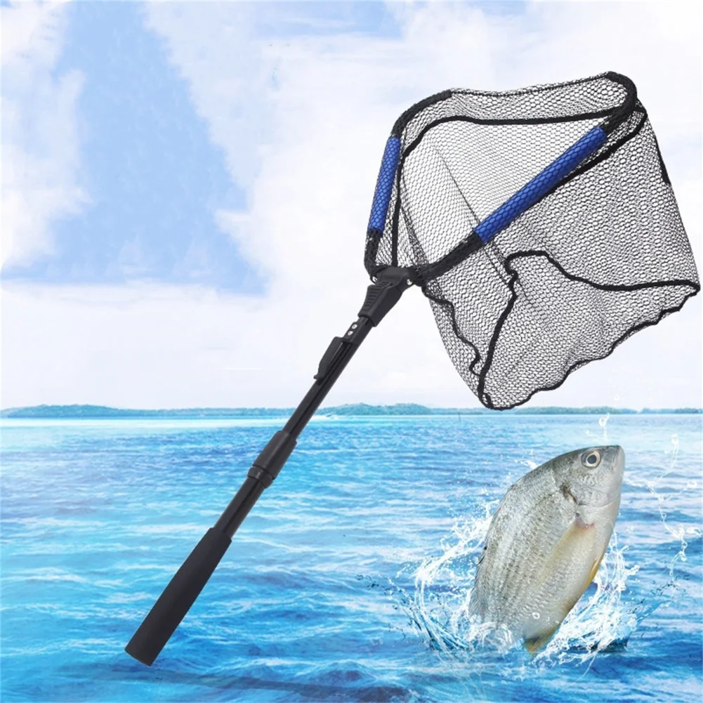 

Floating Fishing Net Fish Landing Net Lightweight Aluminium Alloy Freshwater Fishing Landing Net, Fishing Gifts For Men