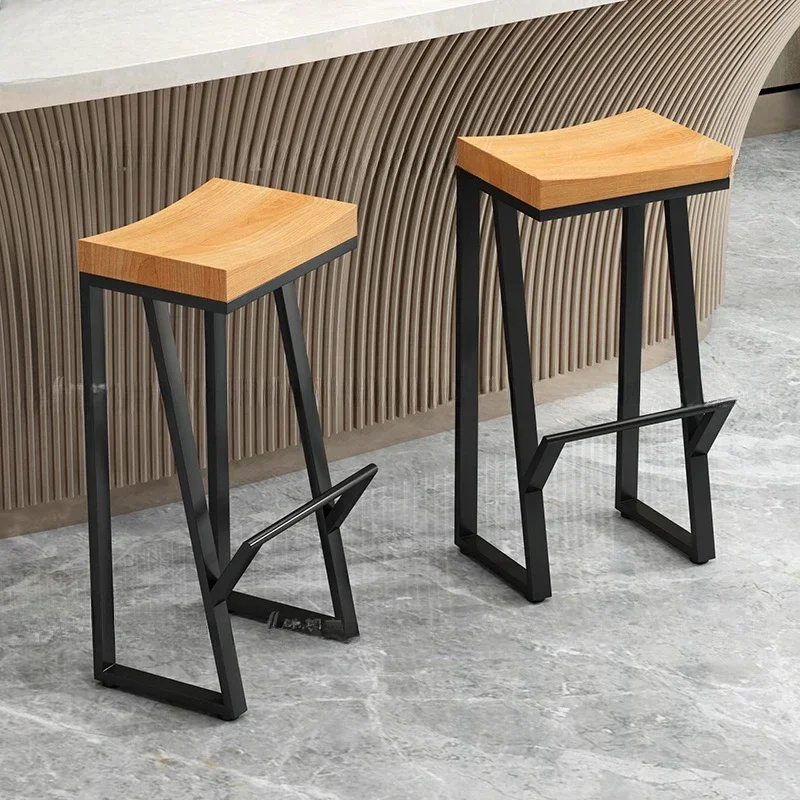 

Modern Bar Stools Barber Shop Chair Lightweight High Tabouret Design Home Nordic Chairs Make Up Height Cadeira Furniture Kitchen