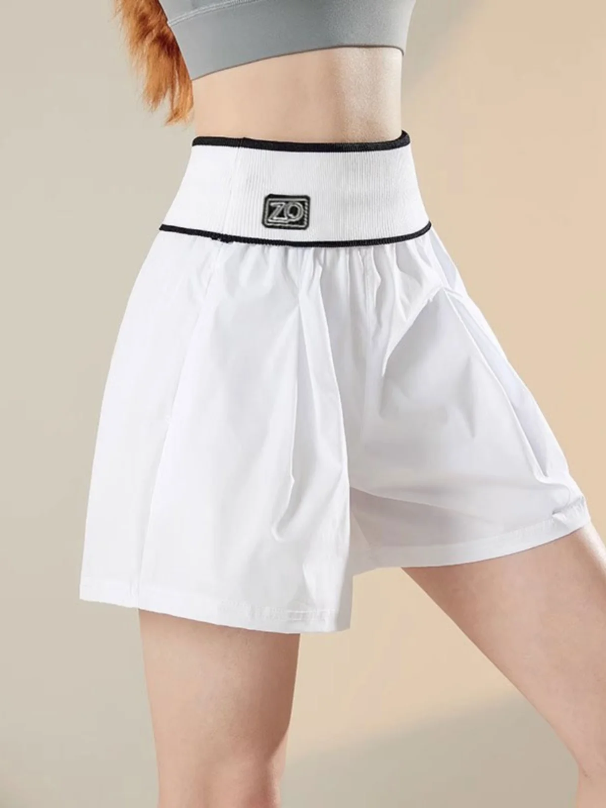 

Женские брюки для йоги и фитнеса с высокой талией, свободного кроя, быстросохнущие, дышащие, для бега на открытом воздухе, летняя спортивная одежда