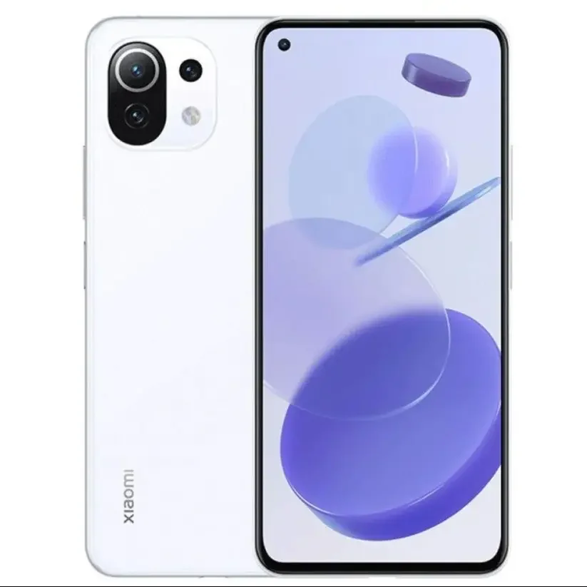 البرامج الثابتة العالمية Xiaomi Mi 11 Lite الهواتف الذكية المحمولة 5G AMOLED Snapdragon 780G 64MP شاشة كاملة 90HZ هاتف مستعمل