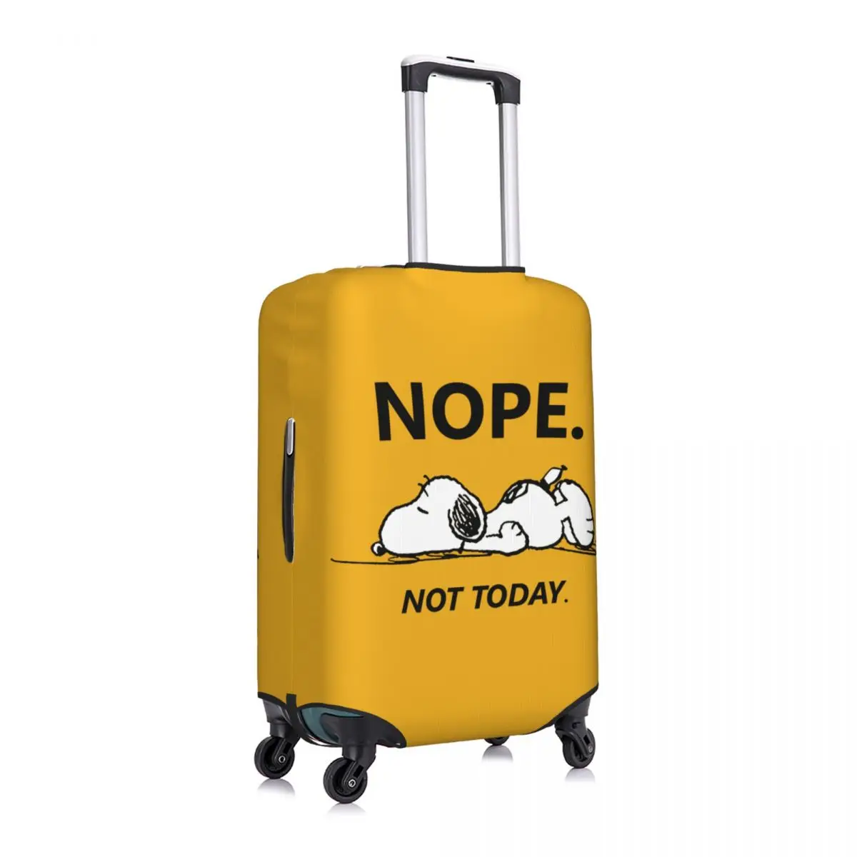 Custom Cute Cartoon Snoopy Suitcase Cover Dust Proof Luggage Covers Protector for 18-32 inch