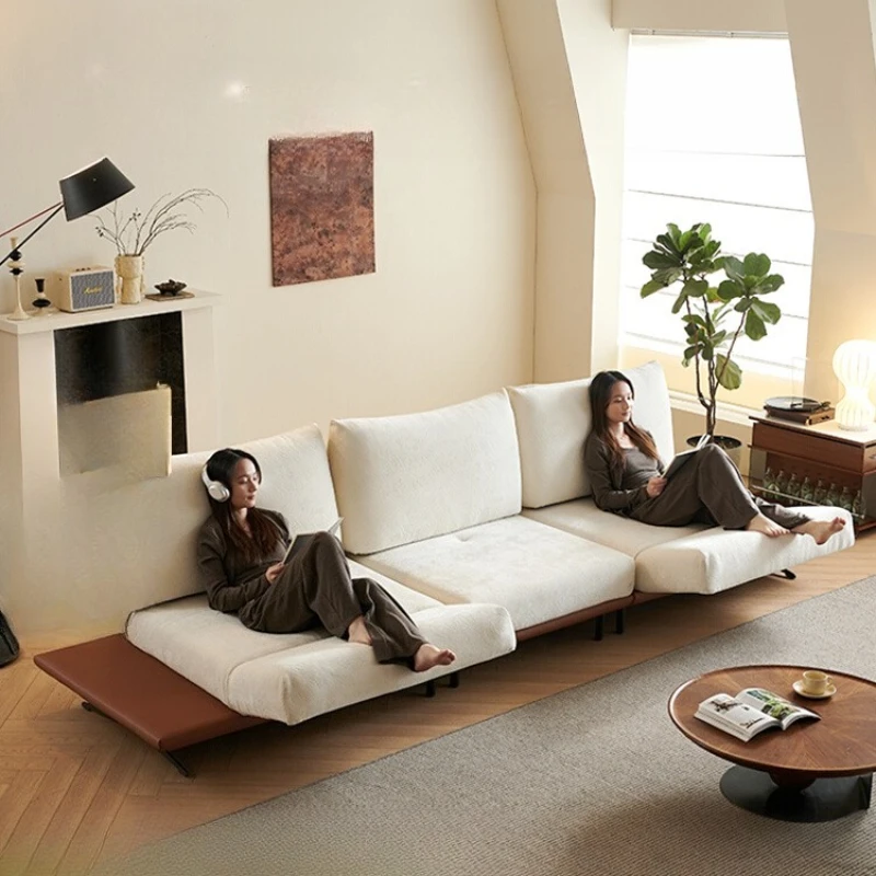 

Cream Rotating Multifunctional Wabi Sabi Antique Dynamic Island Sofa