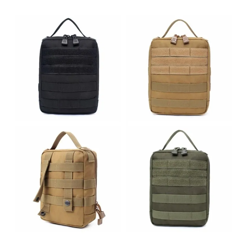 

Outdoor tactical handbag Nylon waterproof first aid survival bag MOLLE accessory bag Storage medical waist bag