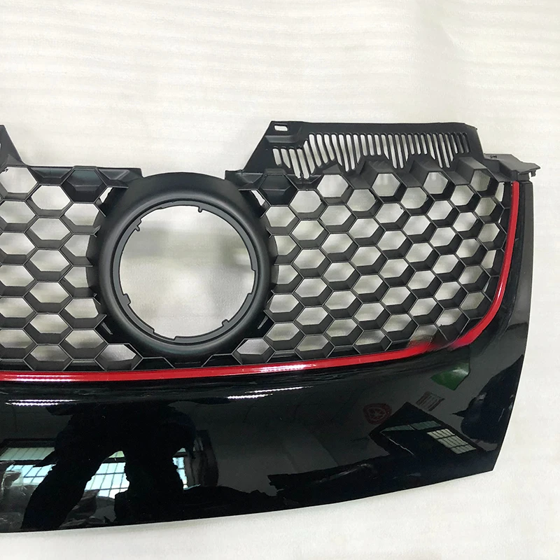 High Quality ABS Front Radiator Grille Direct Replacement Exterior Upgrade Body Styling Spare Parts Fit For Volkswagen MK5 Jetta