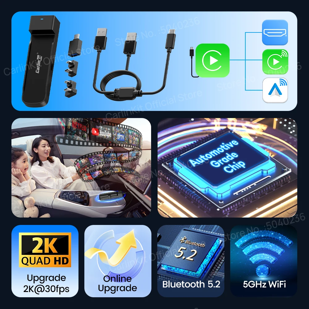 Bezdrátový adaptér Carlinkit FireDrive Link pro CarPlay a Fire TV Stick, (6972185560645) • Ceny Bezdrátový adaptér Carlinkit FireDrive Link pro CarPlay a Fire TV Stick, (6972185560645) • Ceny