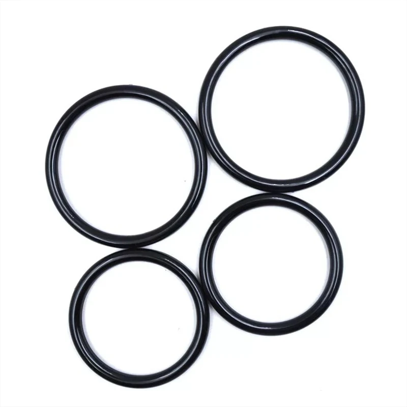 2/4/10Pcs Deepeel Acrylic Transparent Bag Handle Plastic Circle Ring Frame Handbag Replace Handles Woven-bag Brackets Accessory