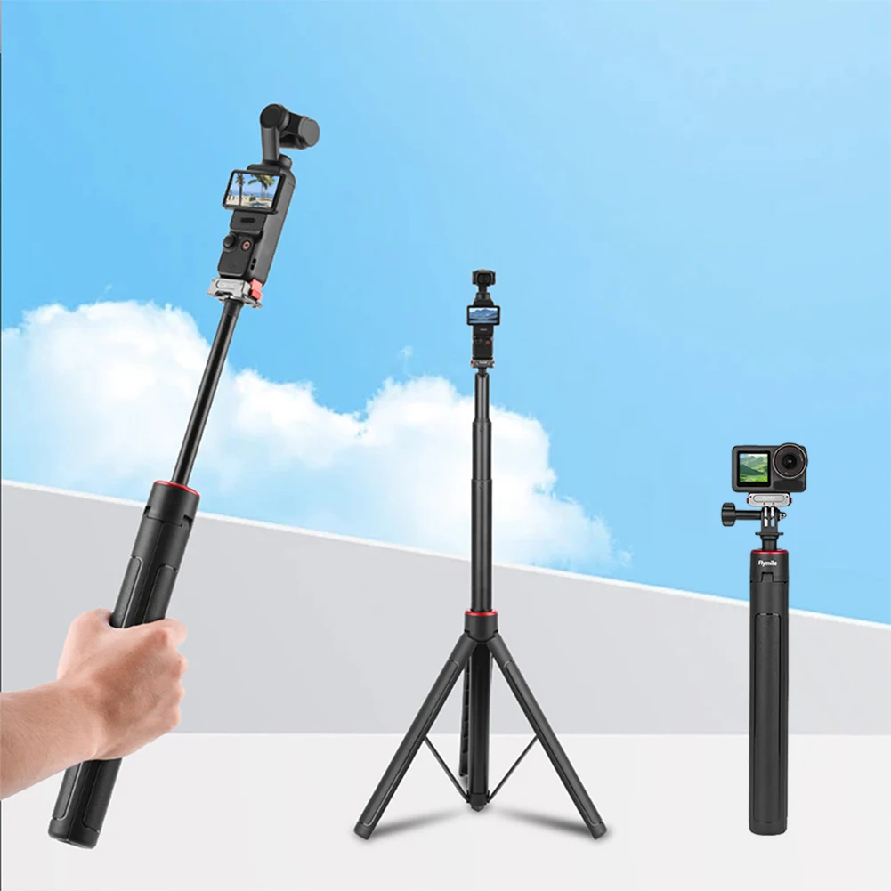 Extendable Camera Vlogging Tripod Selfie Stick For X5 Action 4/Pocket 3_voghion.com