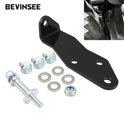 BEVINSEE Low Profile Transmission Torque Mount Bracket & Bolt 5-Speed Manual Kit For Honda Civic Acura Integra B16 B18 EG EK DC2