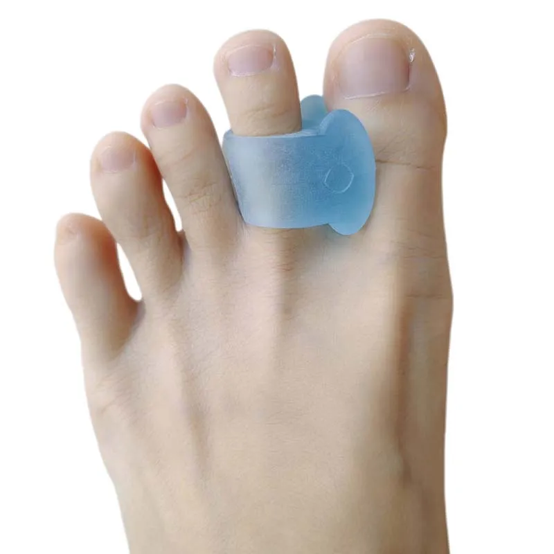 Outil de soin des pieds en gel, séparateur de silicone, redresseur orthopédique, séparateur de pouce, 6 pièces = 3 paires