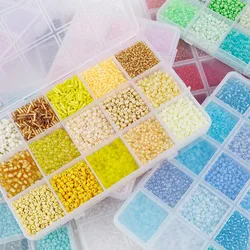 Jewelry Making Kit Seed Beads Set Glass Beads Set Bracelets Necklace Ring Making Seedbeads Kit For DIY Art Craft