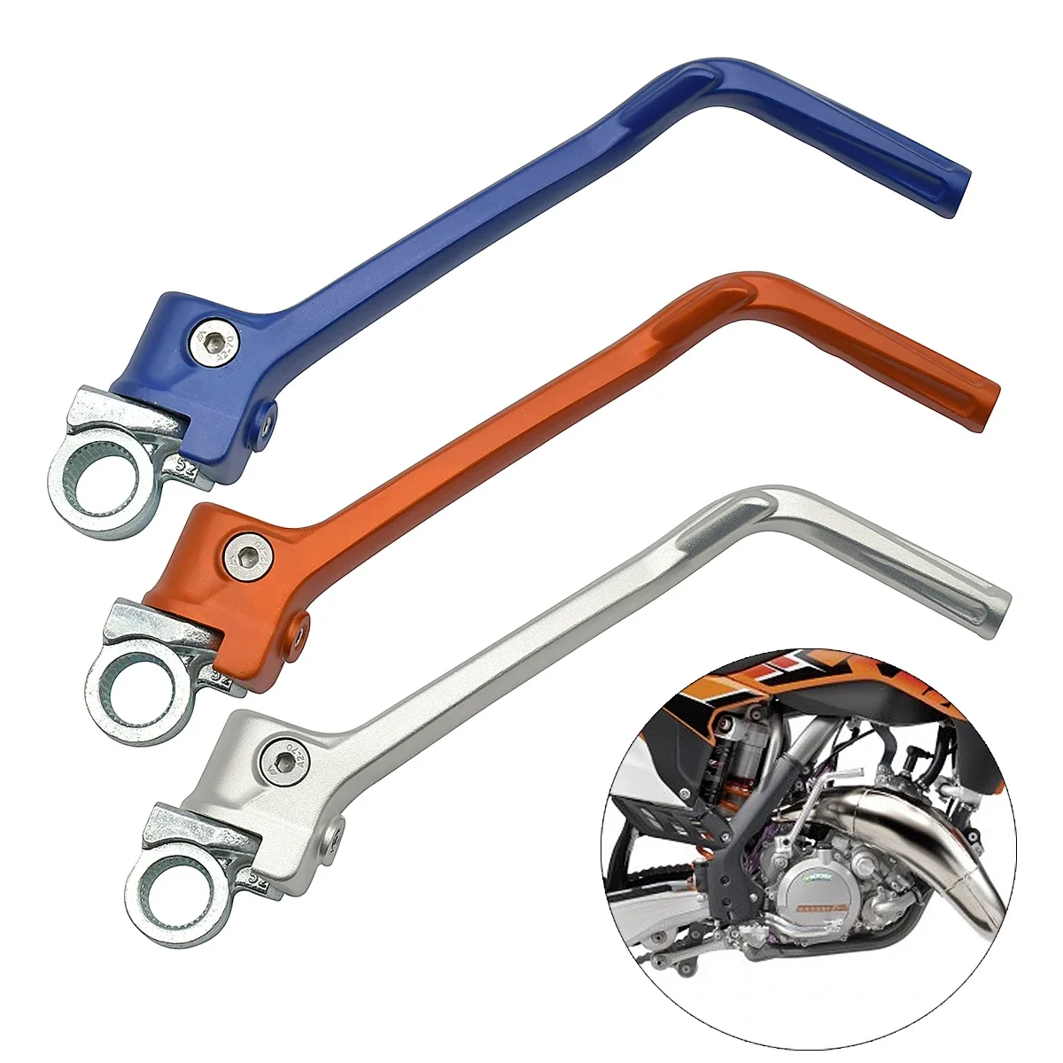 

Motocross 7075 Aluminum Forged kick starter Start Lever For KTM SX125 SX150 XC150 XCW200 2012 2013 2014 2015 2016 Dirt Pit Bike