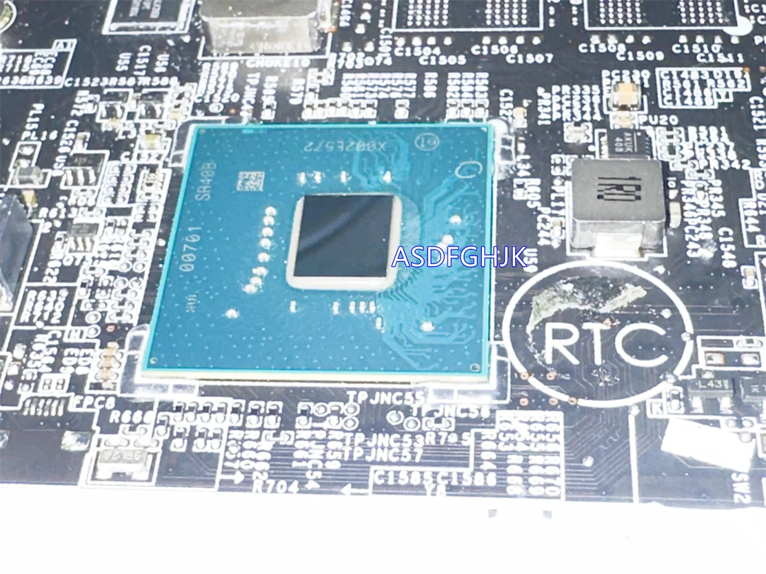 MS-16U11 Mainboard For MSI GE65 RAIDER 9SF MS-16U1 Laptop Motherboard With i9-9880H i7-9750H CPU RTX2060M-6G  TEST OK