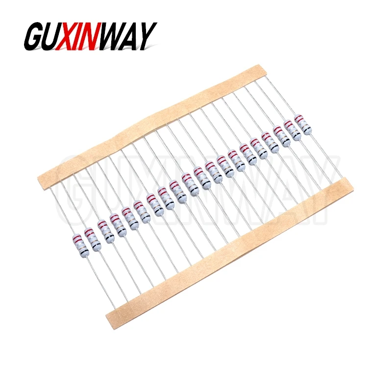 20pcs 1/2W Wire-wound Fuse Resistance Accuracy 5% 0.1R 0.15R 0.22R 0.33R 0.47R 0.5R 1R 2.2R 3.3R 4.7R 0.5W 0.1 0.15 1 ohm Ω image 4