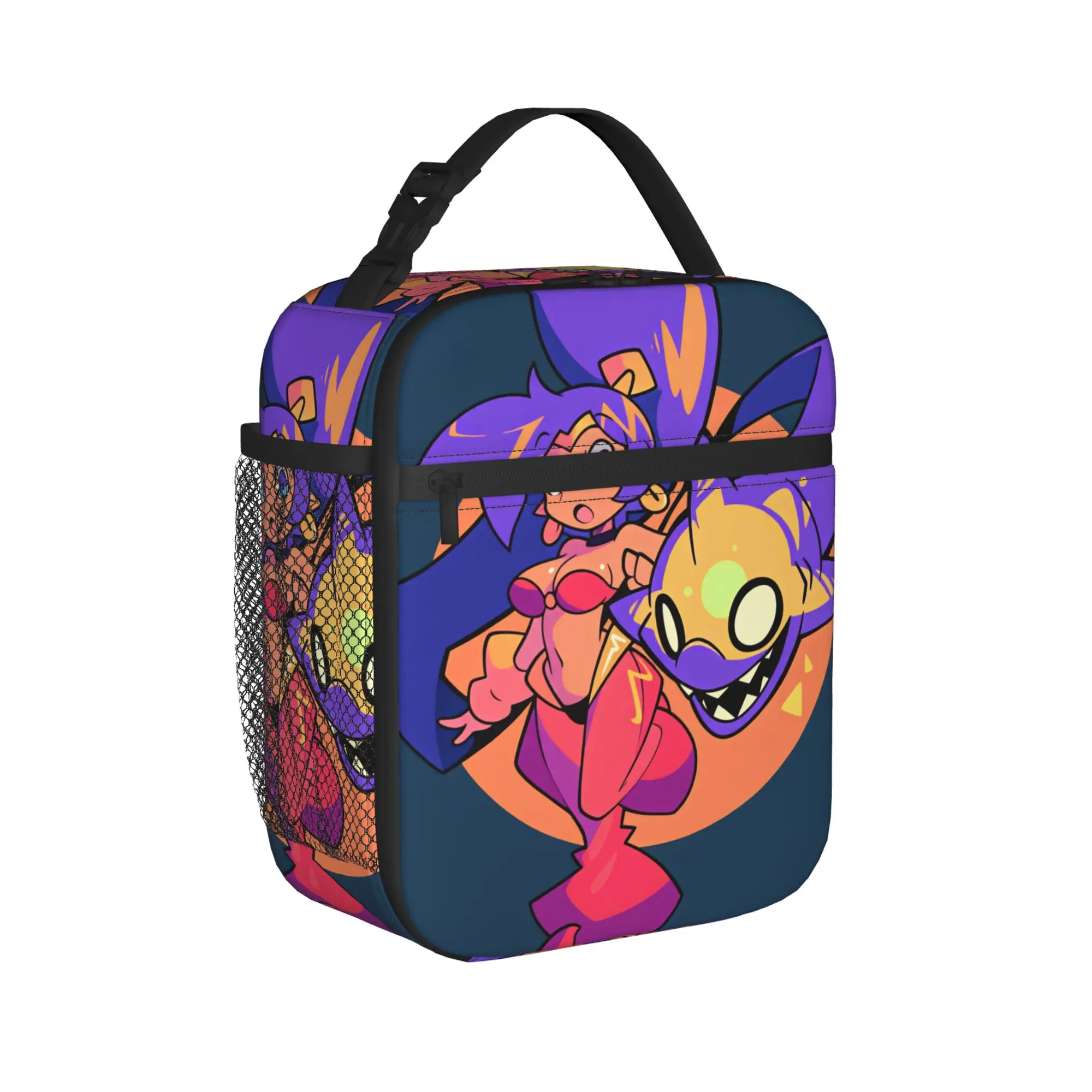 Shantae Half Genie Lunch Bag  Convenient Lunch Box Child Travel Graphic Cooler Bag Aesthetic Waterproof Thermal Tote Handbags