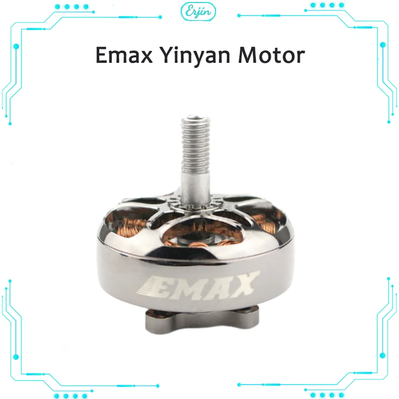 3pcs Emax Yinyan Ecoii 2807 1300 1700 1500kv Aircraft Model Remote Control Fpv Traversing Machine Special Metal Motor