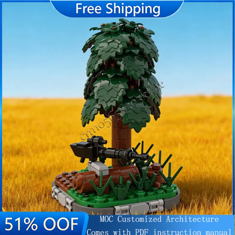 

Набор из 213 деталей: Город, Одинокий Остров, Большое Дерево (MOC) — Конструктор для детей, развивающая игрушка-сюрприз для самостоятельной сборки, подарок на день рождения