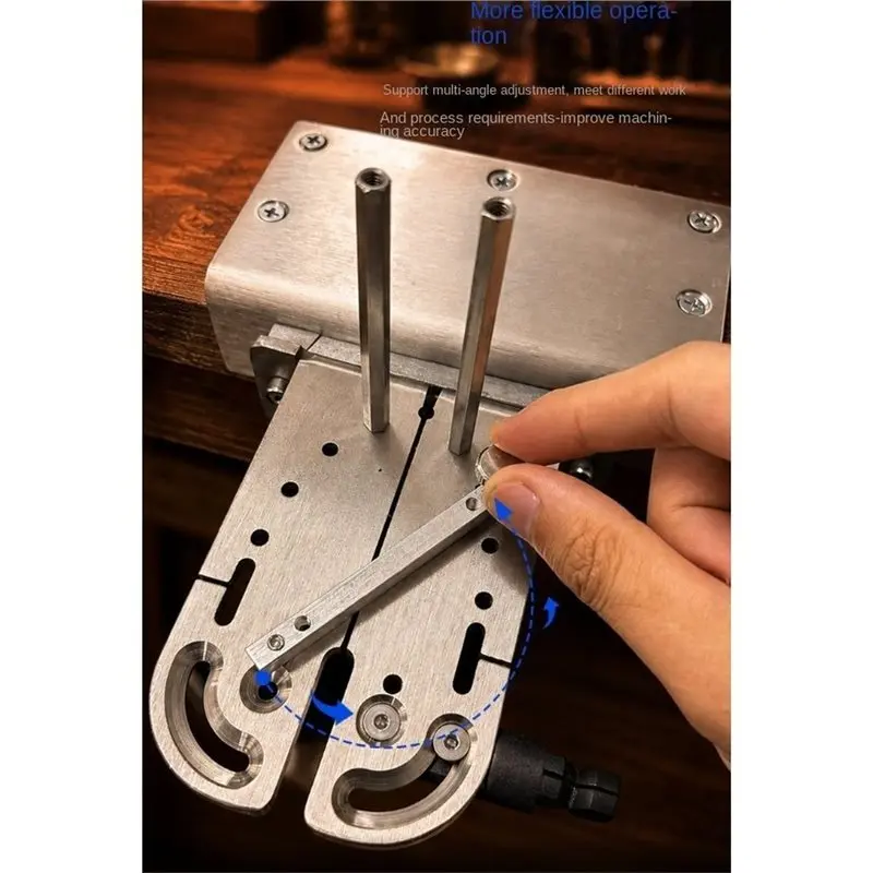 TKOH-For Engraving, Sawing, Filing,And Polishing Support Bar In 1 Set-Stainless Steel Jewelry Worksbench Clamp-Long-Lasting Desi