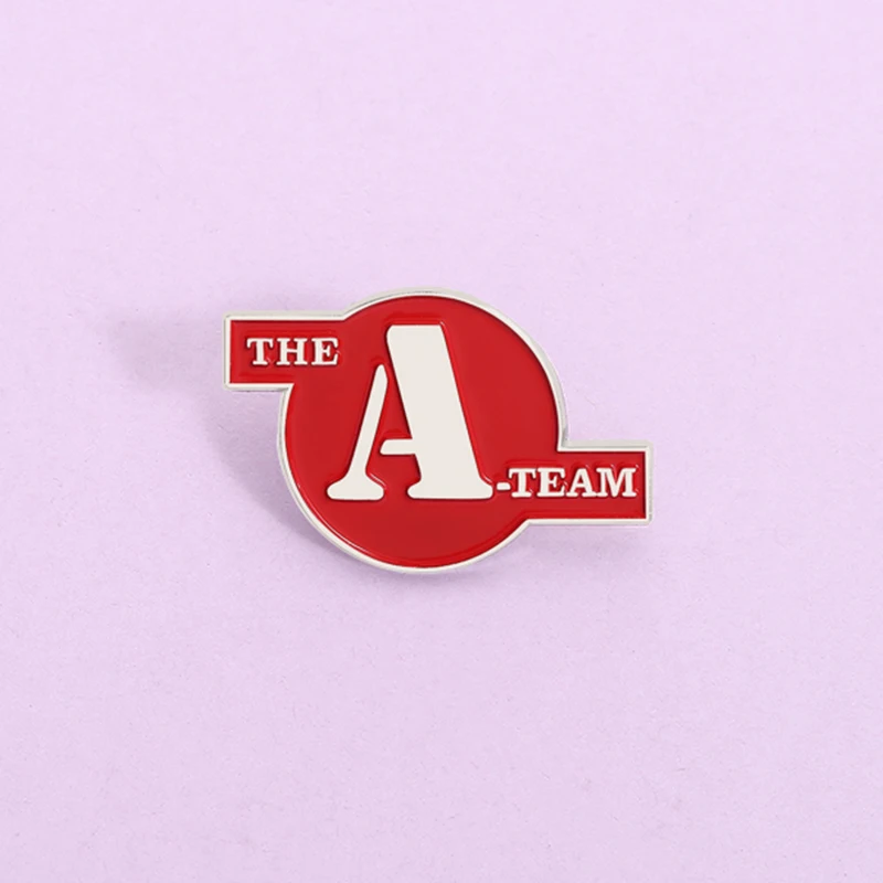

The A Team Enamel Pin Adventure Action Movies Inspiration Brooch Lapel Backpack Badge Jewelry Gift Accessories For Friends