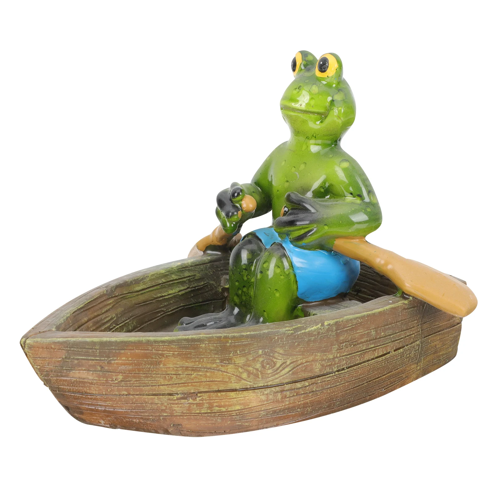 Resin Frogs Figurines Creative Water Pool Decor Pond Landscape Ornament Yard Garden Statue Resin Animal Decoration