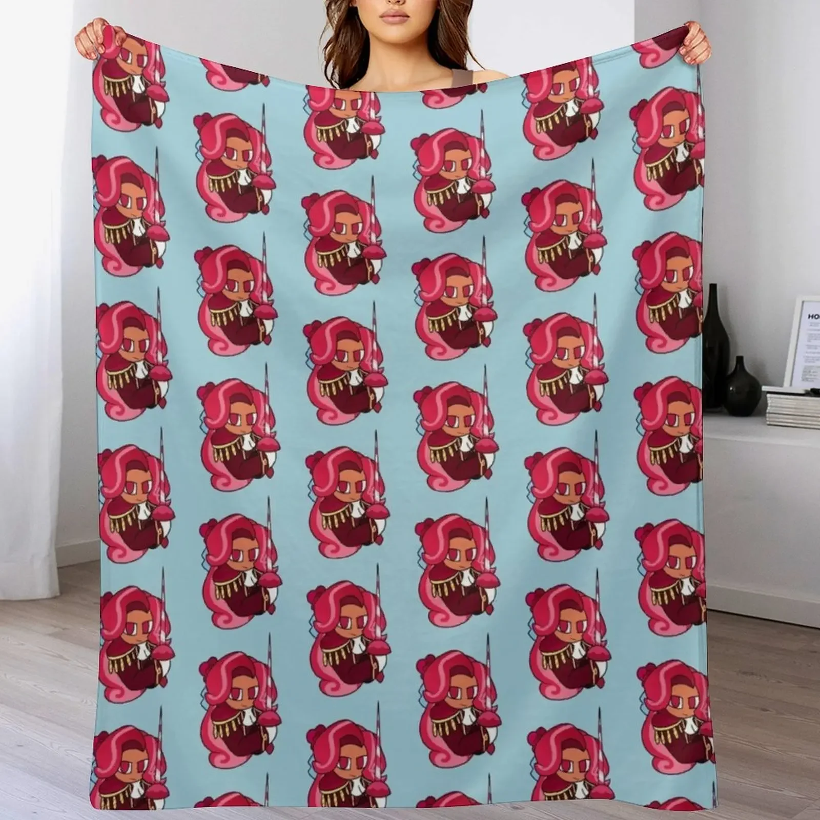 

Raspberry Cookie Throw Blanket Extra Large Throw Thermals For Travel Sofa Throw Thin Blankets