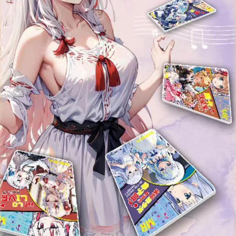 Goddess Story Collection Card Flower Girl 5m01 Midsummer Line Hot Stamping Heart-Beating Girl Booster Anime Games Trading Card