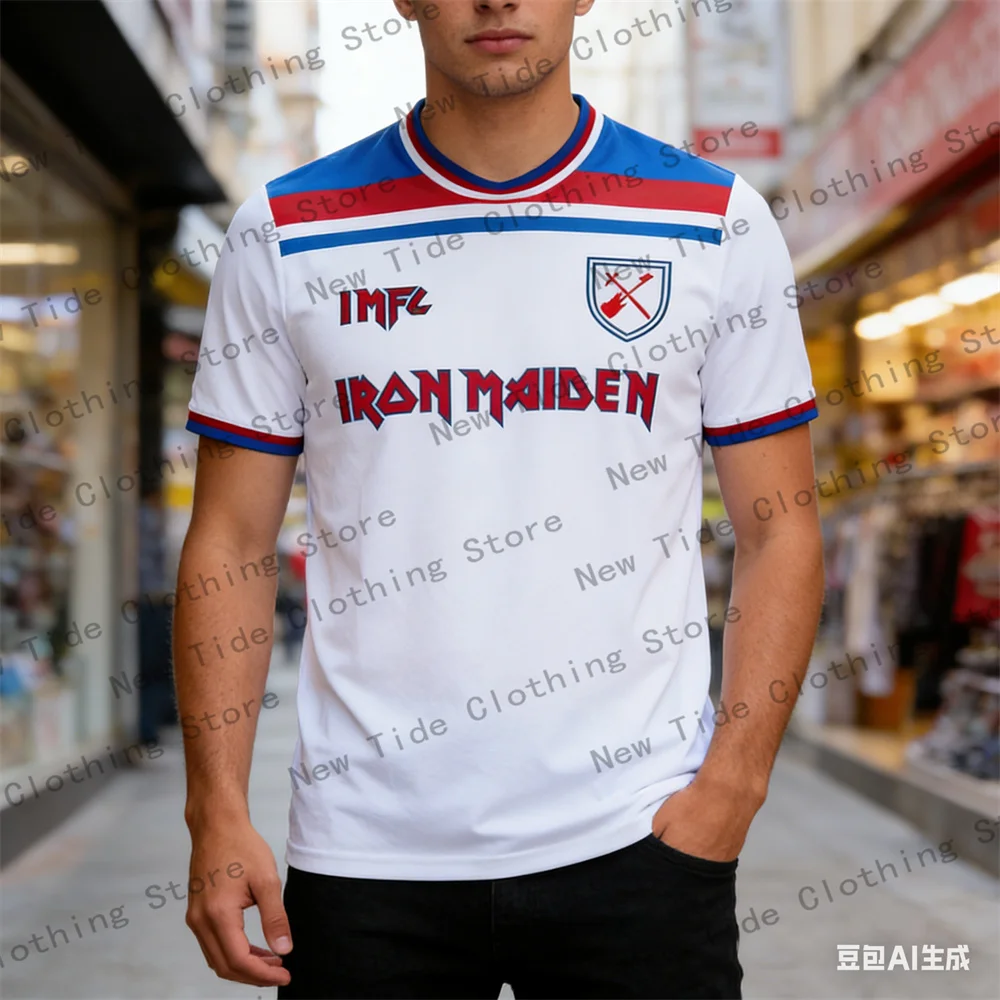 

Новинка 2025: Креативные мужские и женские футболки в стиле Ньюэм, уличный стиль, с буквенным принтом, модные, с коротким рукавом