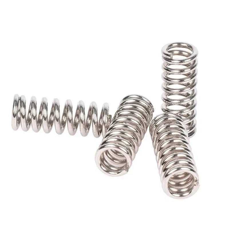 3d Printer Springs 10pcs/Lot Nickel Plated Extruder Feeder Spring Inner Diameter 5mm，Height20 Mm For 3d Printer Accessories