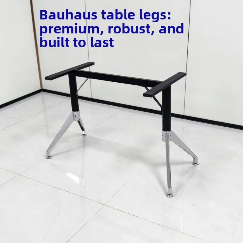 Desk aircraft rack office steel frame, electroplated foot desk rack