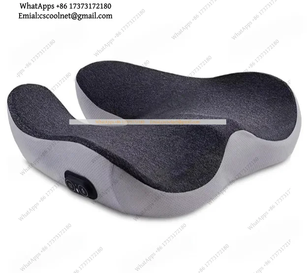 k3 Heated Vibration Massage Seat Cushion Lumbar Support Posture Corrector Promote Circulation Spine Relief Cushion