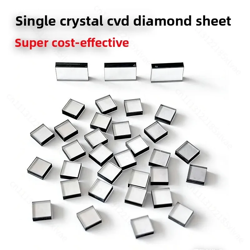 Microwave CVD Single Crystal Diamond Large Size High Thermal Conductivity Optical Grade Lab‑Grown Diamond